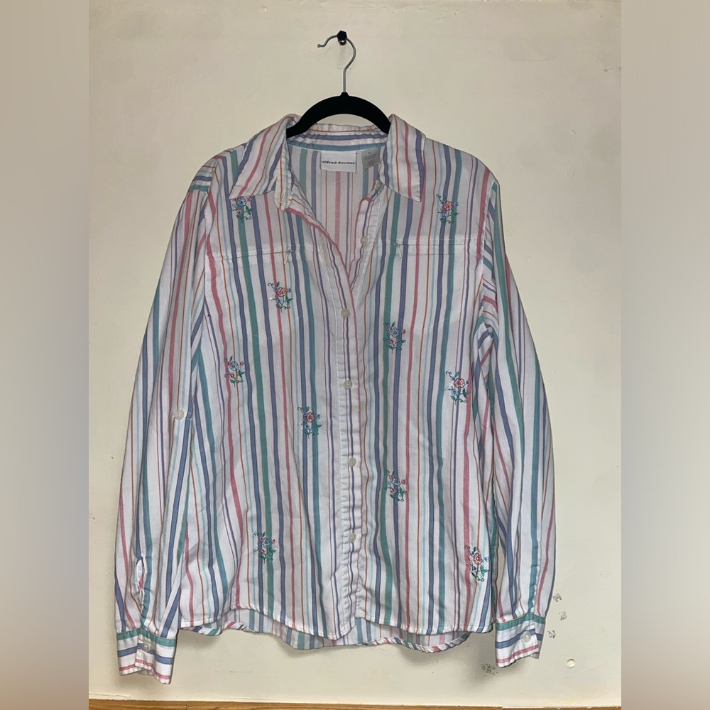 Alfred dunner vintage button down